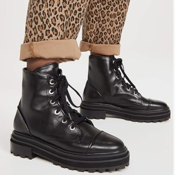 SCHUTZ Shoes - SCHUTZ Black Leather Boots